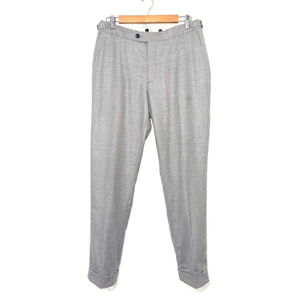 SuitSupply Vitale Barberis Canonico Jort Bolton Int Dress Pant - Lt. Gray